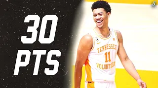 Jaden Springer Huge 30 Point Game🔥 | Full Highlights Tennessee vs UGA 2.10.21