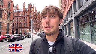 American’s First Time in Britain Solo - Manchester