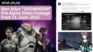 Star Atlas "SHOWROOM" module Pre-Alpha Video Footage from 11-June-2022 Metaverse UE5 Unreal Engine 5