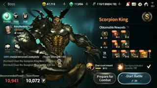 Hundred Soul - Scorpion King x Poor Build