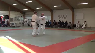 Practical Judo Demonstration - Morten 3.Dan - Danish National Judo Exam 2020