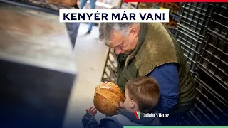 Húsvéti bevásárlas a felcsúti péknél Johannával és Fülöppel. 🐰🥖🥐