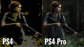 Last of US 2 — PS4 Pro vs PS4 сравнение графики