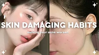 😱5 Skincare Mistakes That Make Your Acne Worse & Sensitize Your Skin!