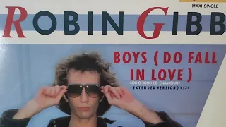 Robin Gibb - Boys (Do Fall in Love)      Extended Versión  + Music on vinyl