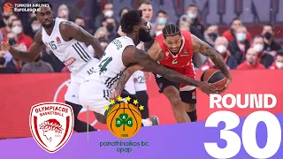 Olympiacos on fire gets big win in Greek derby! | Round 30, Highlights | Turkish Airlines EuroLeague