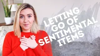 4 TIPS TO DECLUTTER SENTIMENTAL ITEMS MORE EASILY | Minimalism + Simple Living