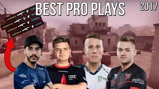 CS:GO - BEST PRO PLAYS OF 2017 #1 ft. NiKo, coldzera, kennyS, ScreaM & MORE! (Insane Highlights)