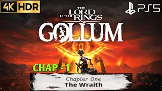 The Lord of the Rings Gollum PS5 Gameplay | Gollum Chapter 1 The Wraith Gameplay | Gollum Gameplay