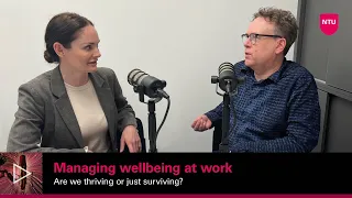 Re:search Re:imagined Podcast episode 25: Managing wellbeing at work