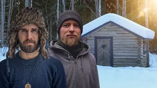 Building Off Grid Sauna in the Forest