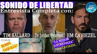 SONIDO DE LIBERTAD - ENTREVISTA COMPLETA con JIM CAVIEZEL y TIM BALLARD / LO QUE DICEN ESTA FUERTE!!