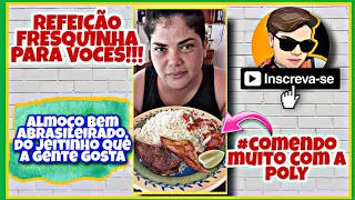 COMENDO MUITO ARROZ COM OVO, FRANGO ASSADO, SALADA, PIMENTA e + | MUKBANG