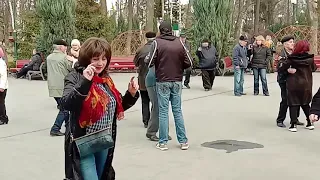 Нравится мне!!!Танцы в парке Горького,апрель 2021.