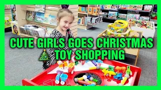 AMAZING CUTE GIRLS GOES CHRISTMAS TOY SHOPPING AT JUST IMAGINE STORE IN WASILLA ALASKA #wasilla #toy