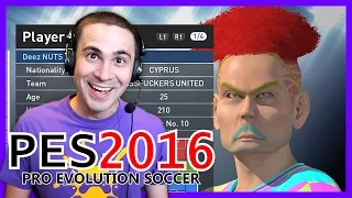 THE UGLIEST TEAM EVER! (PES 2016)