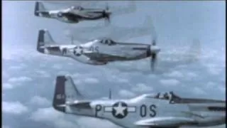 World War II- The "Red Tails" in Flight, circa 1944