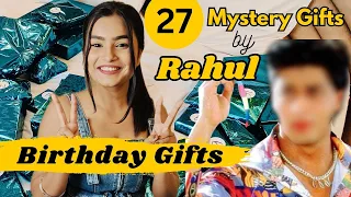 27 Mystery Gifts by Rahul on my 27th Birthday 😱 | Whattt...Surprise! Surprise! Surprise! 🤩