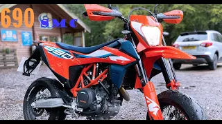 KTM 690 SMC Review. The most fun you can have on 2 wheels?