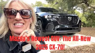 Unveiling Mazda's All New 2025 CX70 SUV