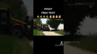 Fendt traktör fren testi 💪👑