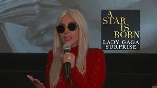 'A Star is Born' Lady Gaga Fan Surprise