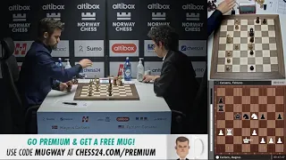 Carlsen vs Caruana | Last Moments of The Game! Norway Chess 2020