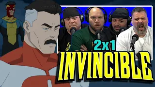 Fantastic open! First time watching Invincible 2x1 reaction