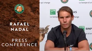 Rafael Nadal - Press Conference after Final | Roland-Garros 2020
