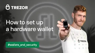 How to set up a Trezor hardware wallet🔒
