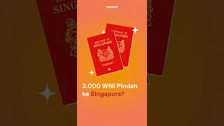 3.000 WNI Pindah ke Singapura? 🫣