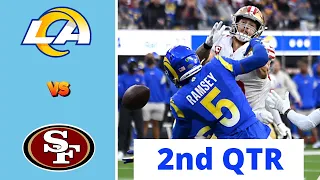 Los Angeles Rams vs. San Francisco 49ers Full Highlights 2nd QTR | NFL Week 4, 2022