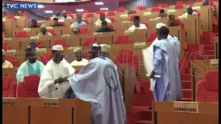 WATCH: Drama As Senators Fight Over Seat In Newly Renovated  National Assembly