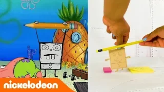 Губка Боб Квадратные Штаны | Губка Боб в реальной жизни. Часть 3 | Nickelodeon Россия