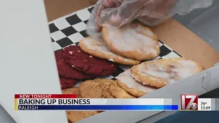 Raleigh teen using Glenwood Ave. cookie stand to help the needy