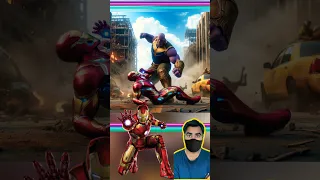 Thanos Fighting scene vs Super Heroes || Marvel vs Avengers || #trending #ytshorts #viral