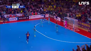 Gol Esquerdinha (3-2) FC Barcelona Lassa - Movistar Inter. J29, 1Div. LNFS