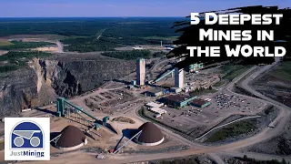 See the deepest underground mines in the world! Its deep, its hot and its hard work!