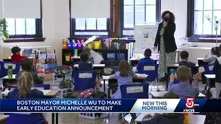 Mayor Wu to make early childhood education announcement