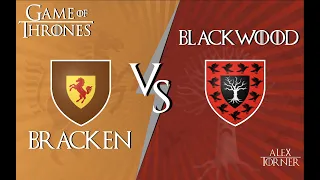 Blackwood vs Bracken | Mundo de Hielo y Fuego | Game of Thrones