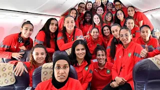 بالفيديو المنتخب المغربي النسوي تحت 17 سنة يتعرض لمضايقات في مطار الجزائر و احتجاز 3 لاعبات ؟
