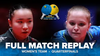 FULL MATCH | ITO Mima (JPN) vs PESOTSKA Margaryta (UKR) | WT QF | #ITTFWorlds2018