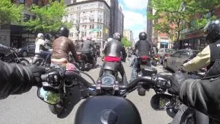 NYC - Deus Ex Machina Sunday Mass on my Iron 883 - 5.18.14 (Part 1 of 2) - Right Thing Motos