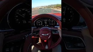 2022 Bentley Continental GT Speed POV Drive #shorts