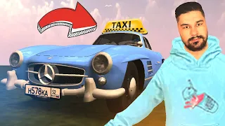 ВИП-ТАКСИ почувствуй себя ПРЕЗИДЕНТОМ! Mercedes 300SL BLACK RUSSIA / БЛЕК РАША