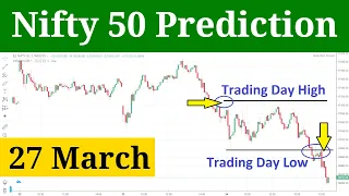 Nifty Prediction for Monday 27 March 2023