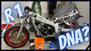 The R1’s Grandfather - FZR1000 Restoration - EP1 | Full Teardown