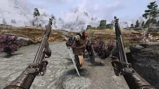 According to lore this is how the Dragonborn fights (Real)