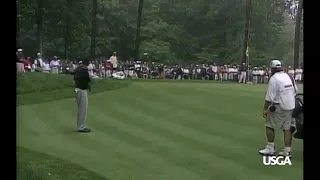 Tiger Woods Chips In With 3 Wood