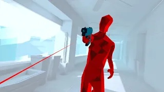 Уничтожение красных стекляшек! (не записался звук, я озвучивал) [SUPER HOT VR]